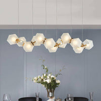 Lustre doré LED Avize Ultra Chic