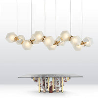 Lustre doré LED Avize Ultra Chic