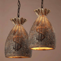 Suspension vintage "Gold Dollar"