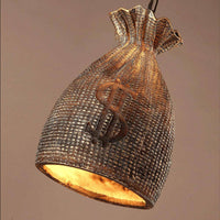 Suspension vintage "Gold Dollar"
