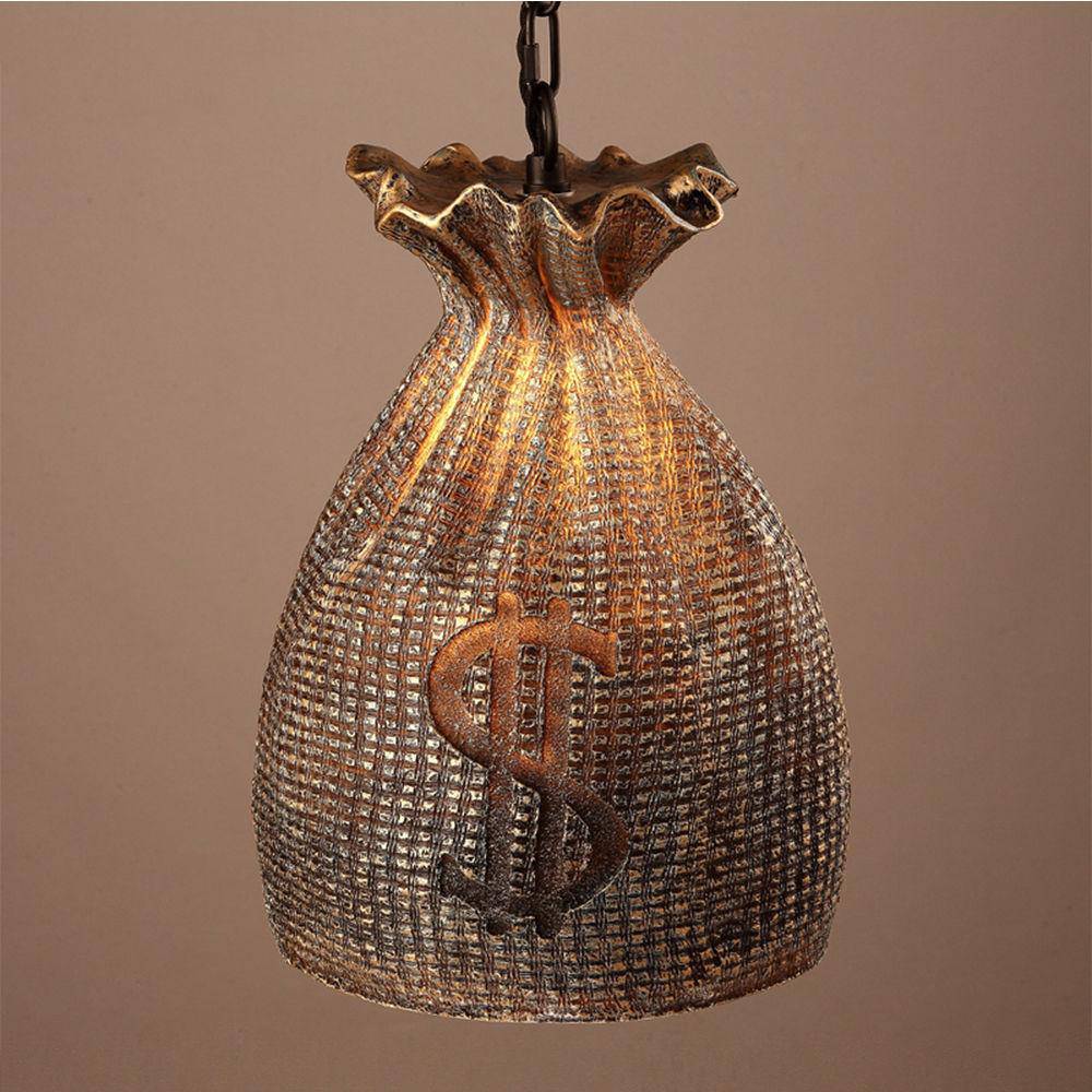 Suspension vintage "Gold Dollar"