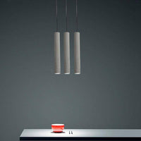 Suspension tube en ciment Nordic chic