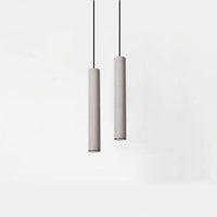 Suspension tube en ciment Nordic chic