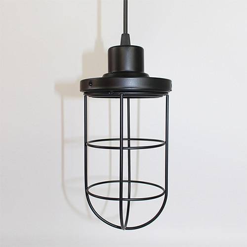 Suspension rétro industriel LED "Cage Light"