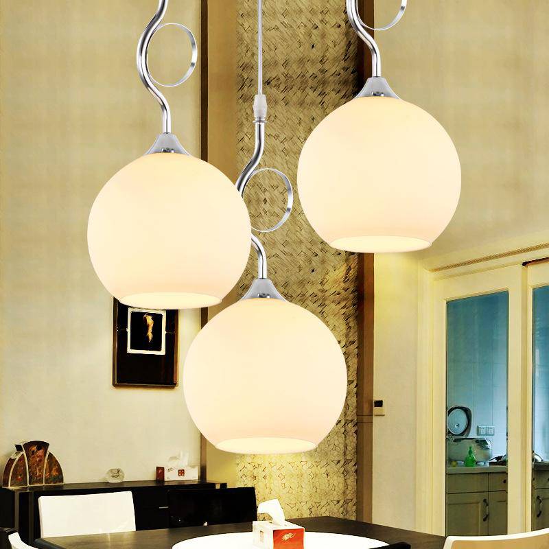 Suspension Boule & Nœud Aluminium