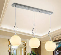 Suspension Boule & Nœud Aluminium