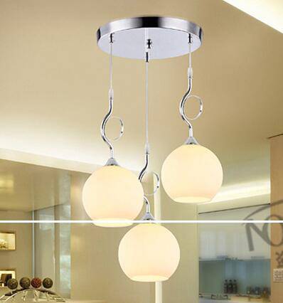 Suspension Boule & Nœud Aluminium