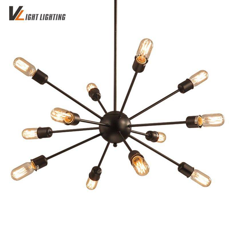 Lustre Teto : Design Élégant boule en Verre et Bras métalliques