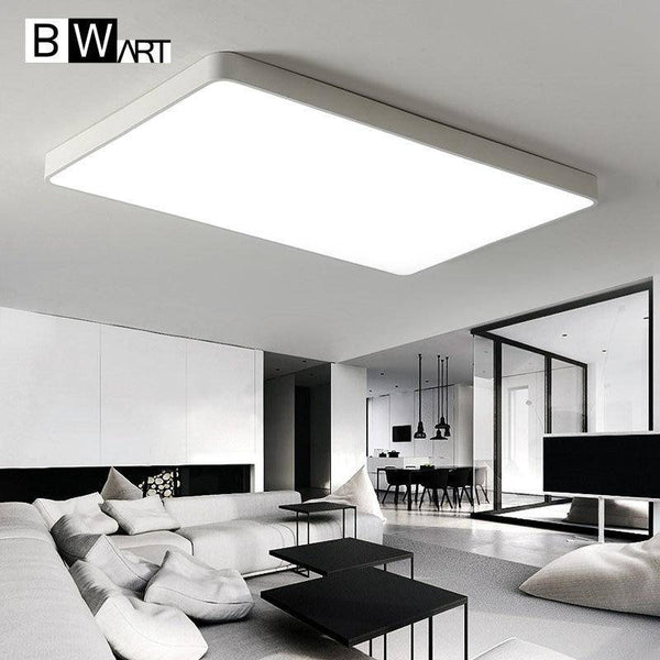 Plafonnier LED Bwart Rectangulaire Moderne.