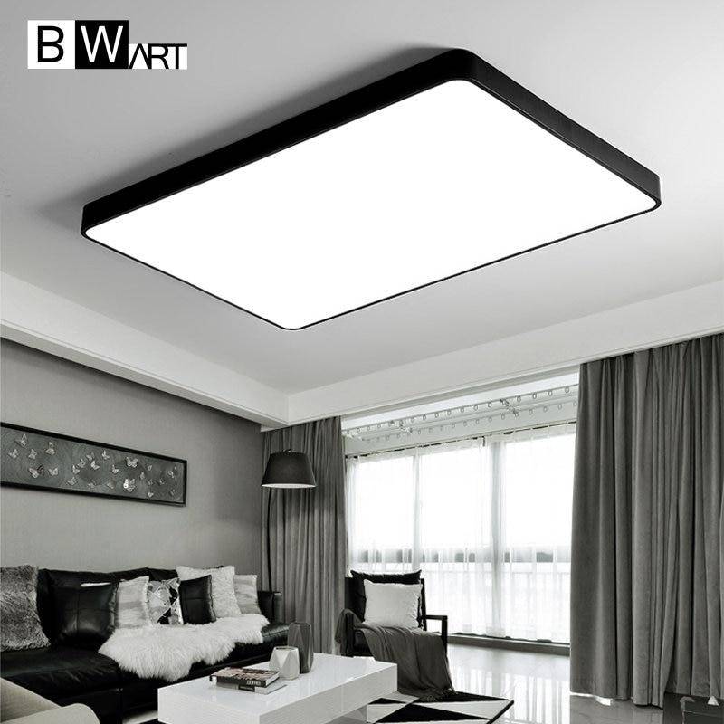 Plafonnier LED Bwart Rectangulaire Moderne.