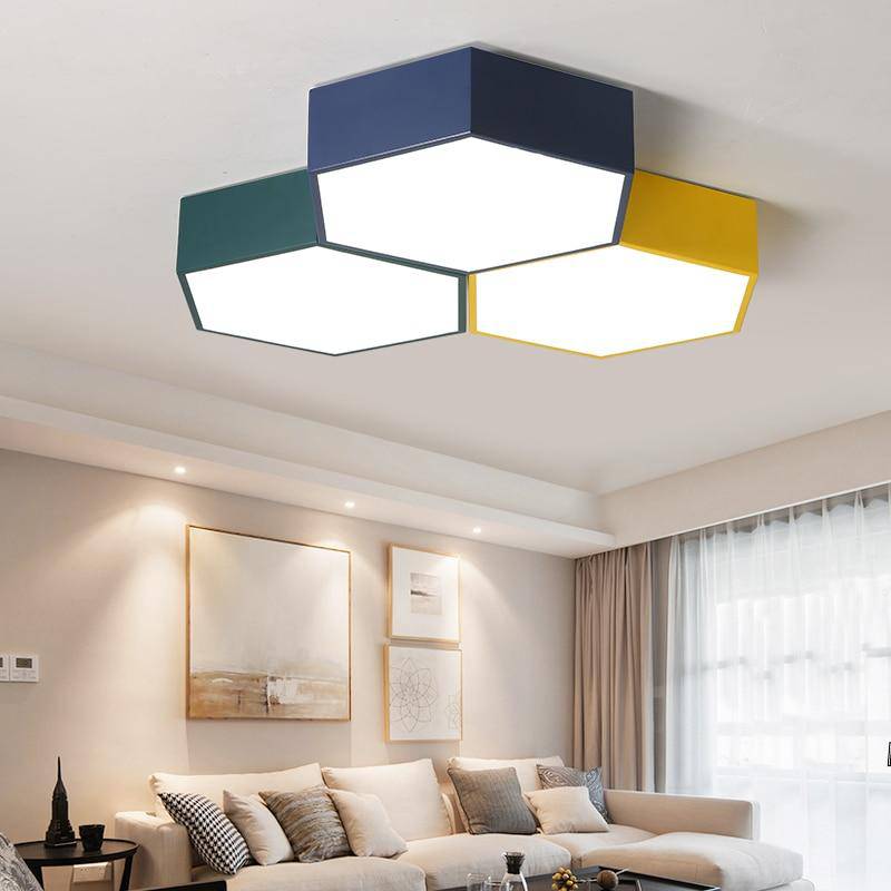 Plafonnier Honeycomb LED