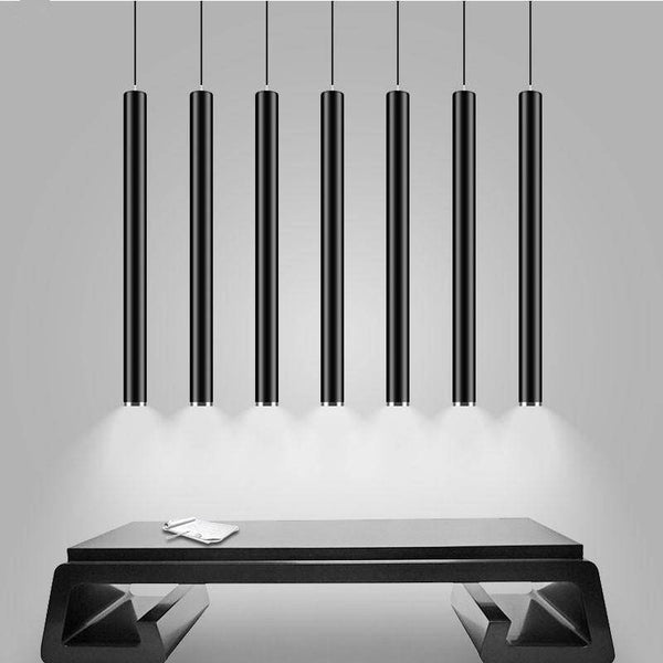 Suspension cylindrique LED Cob - Design Épuré