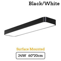 Plafonnier LED Carré Élégant