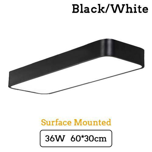 Plafonnier LED Carré Élégant