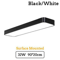 Plafonnier LED Carré Élégant