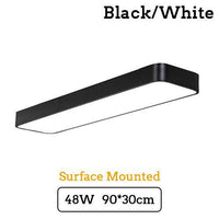 Plafonnier LED Carré Élégant
