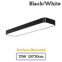 Plafonnier LED Carré Élégant
