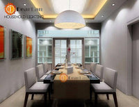 Suspension Florisphère: Demi sphère design avec gravure florale