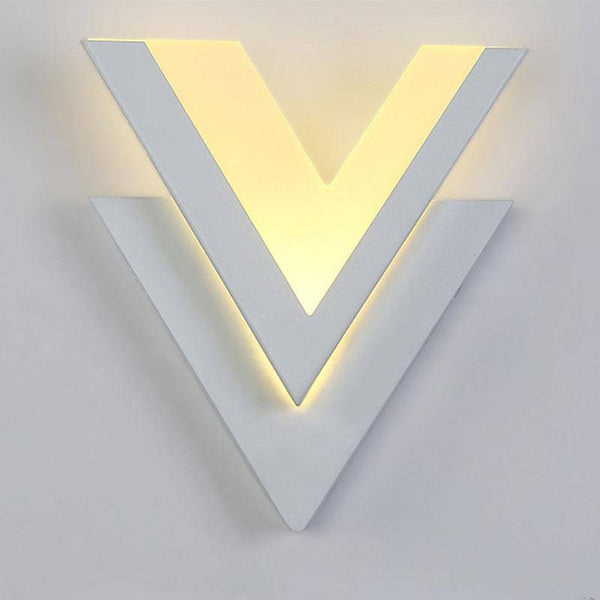 Applique murale LED en V