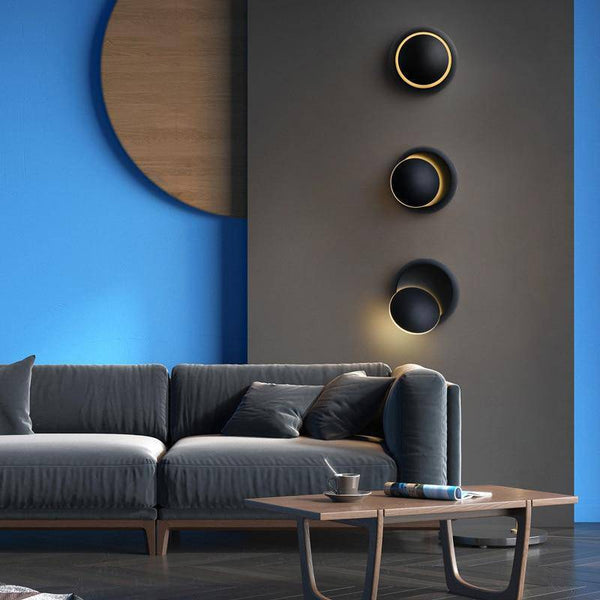 Applique murale ronde Degree ajustable