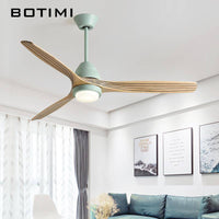 Ventilateur de plafond LED "Rayures & Couleurs"