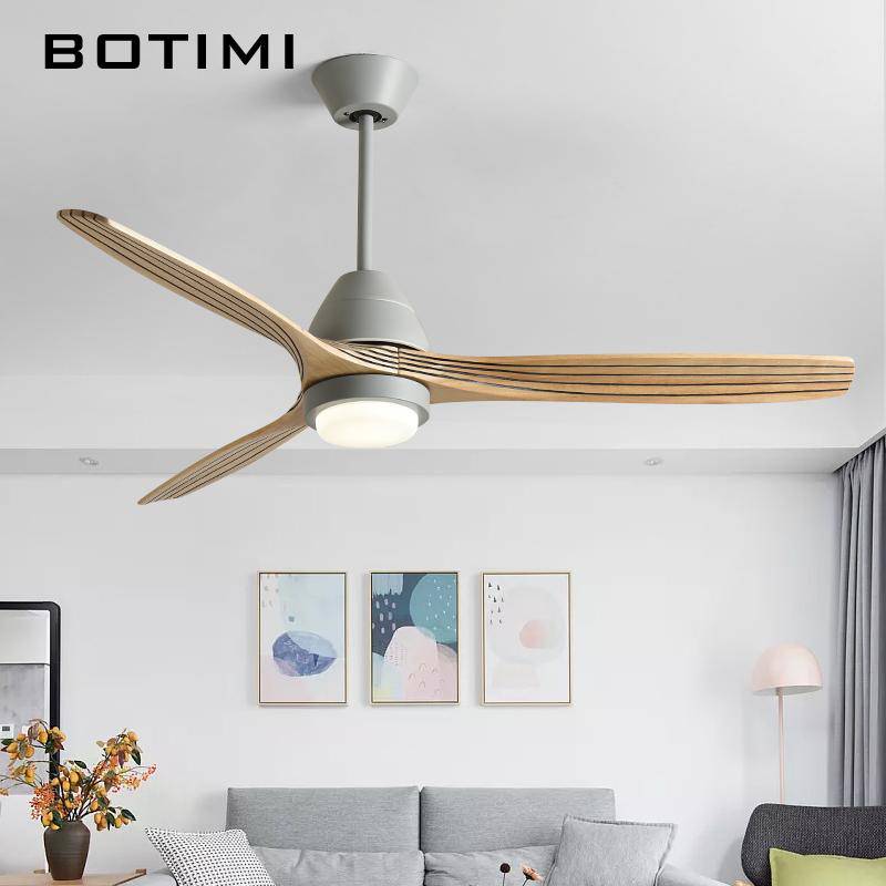 Ventilateur de plafond LED "Rayures & Couleurs"