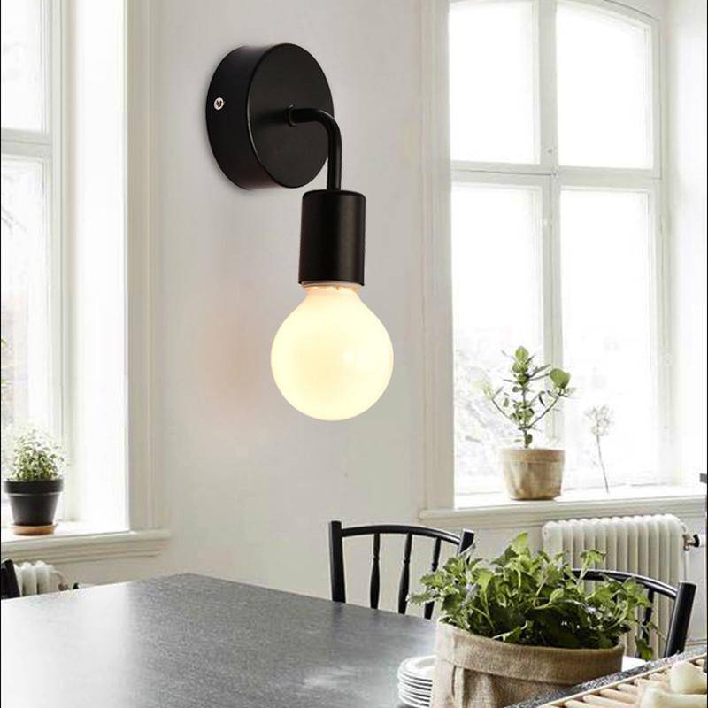 Applique murale LED "Lumière Cascade" (noir ou blanc)