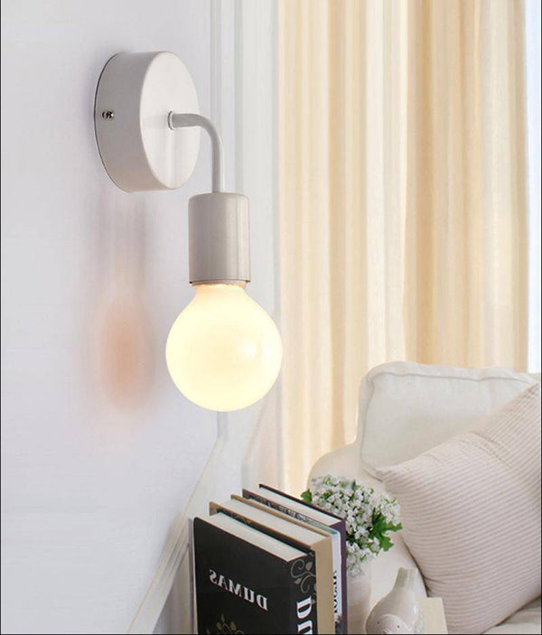 Applique murale LED "Lumière Cascade" (noir ou blanc)