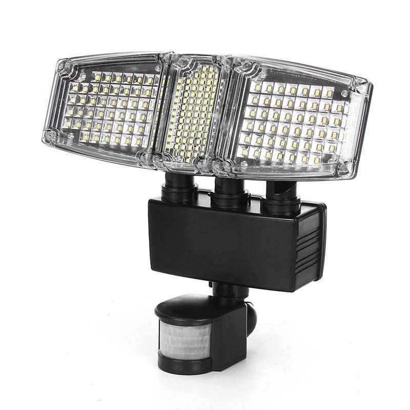 Projecteur solaire extérieur Arilux 178 LEDs - Noir ou Blanc