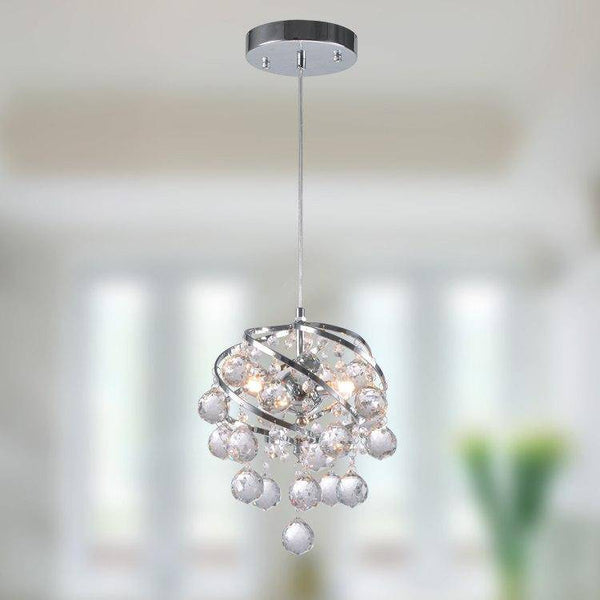 Suspension Cristal & Boules Design