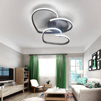 Plafonnier LED "Coeur Moderne"