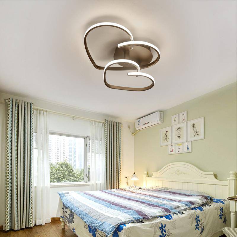 Plafonnier LED "Coeur Moderne"