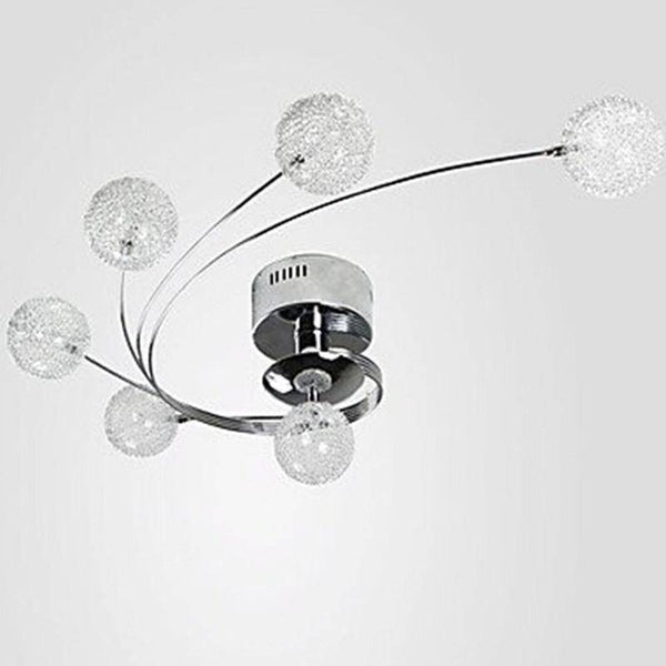 Plafonnier LED Chromé Élégant