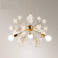 Lustre Doré Étoilé Loft