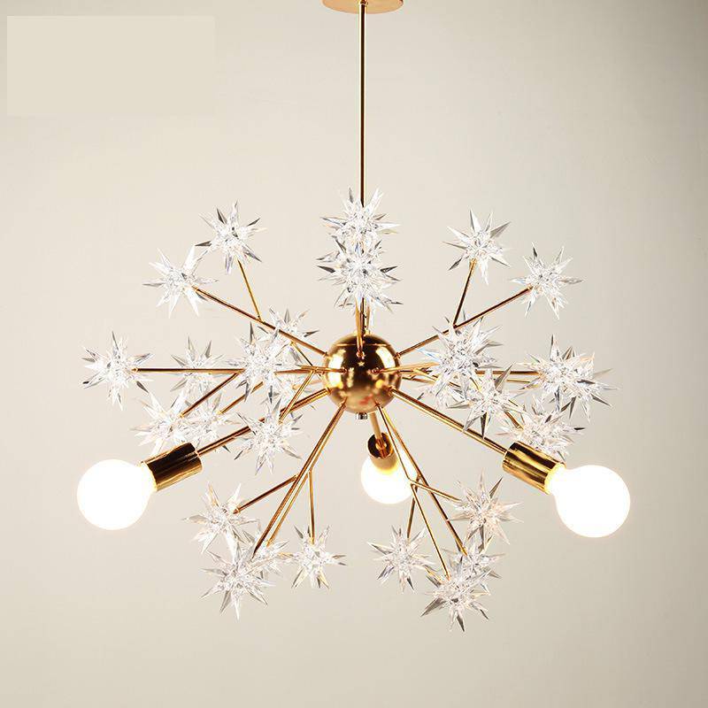 Lustre Doré Étoilé Loft