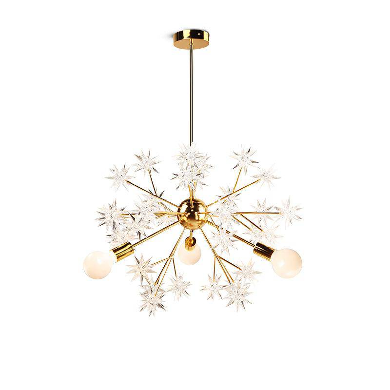 Lustre Doré Étoilé Loft