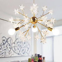 Lustre Doré Étoilé Loft
