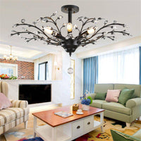 Lustre en cristal et verre Vintage - Collection Branche d'Arbre