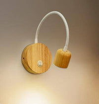 Applique murale en bois réglable de 3W