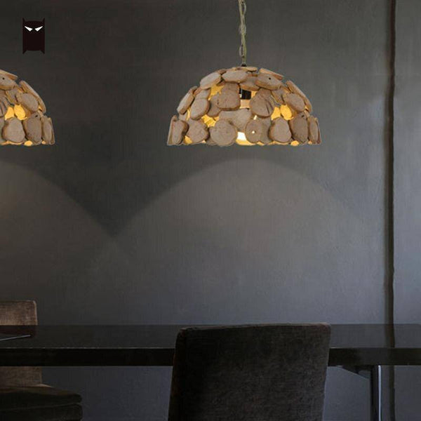 Suspension LED Design en Bois - Hang