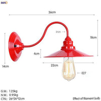Wandlamp LED Rouge.
