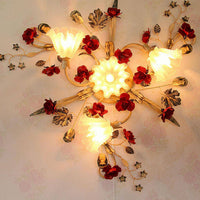 Plafonnier LED Flower Glass Mount