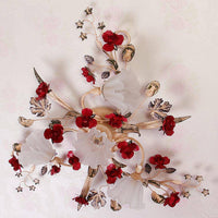 Plafonnier LED Flower Glass Mount