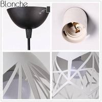 Hollow Egg LED Suspension