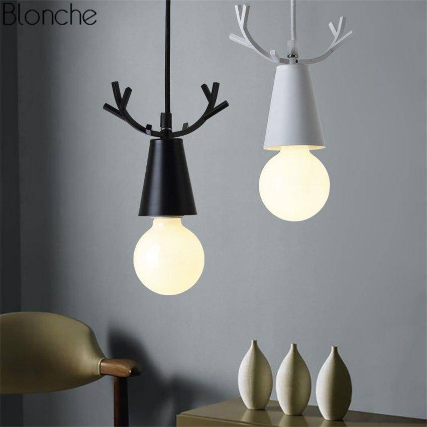 Suspension LED Conique "Cerf Coloré"