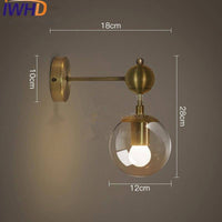 Applique murale dorée LED Nordic.