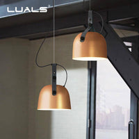Suspension LED Loft en métal arrondi