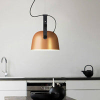Suspension LED Loft en métal arrondi