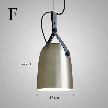 Suspension LED Loft en métal arrondi