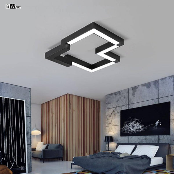 Plafonnier LED 3D Bwartlux